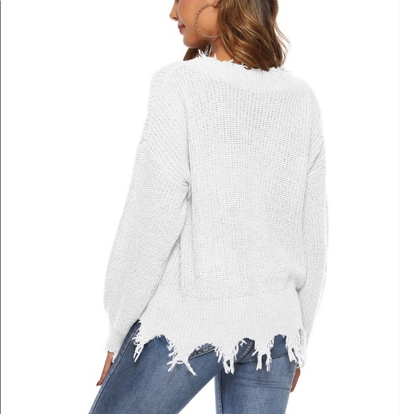 🍁Daphne Distressed Sweater - Picture 4 of 6